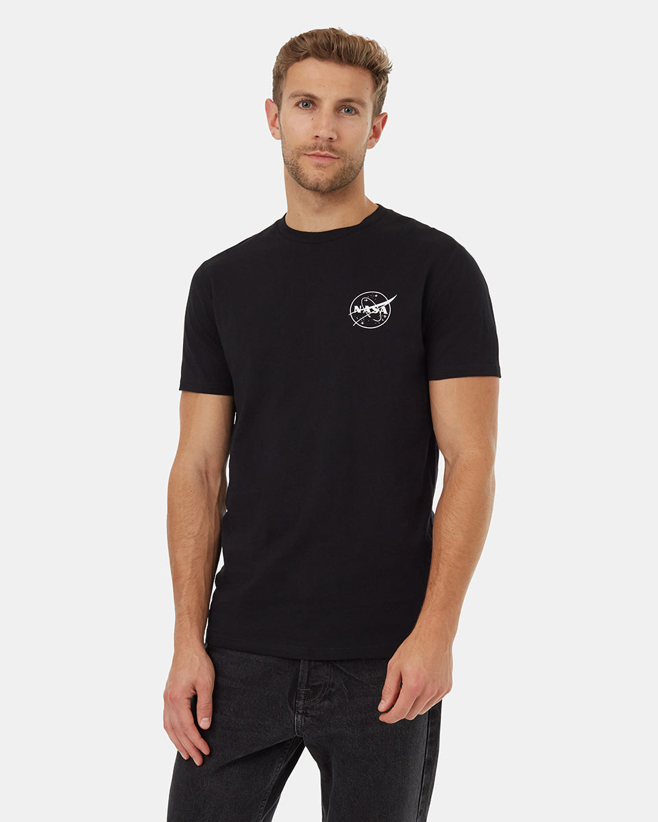 Tentree Men's Earth Rise T-Shirt - Meteorite Black Bright White