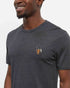 Tentree Men's Sasquatch T-Shirt - Meteorite Black Heather Fishing