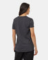 Tentree Women's Forage Ten T-Shirt - Meteorite Black Heather Pale Oak