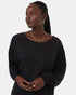 Tentree Women's Sutton Longsleeve - Meteorite Black