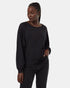 Tentree Women's Sutton Longsleeve - Meteorite Black