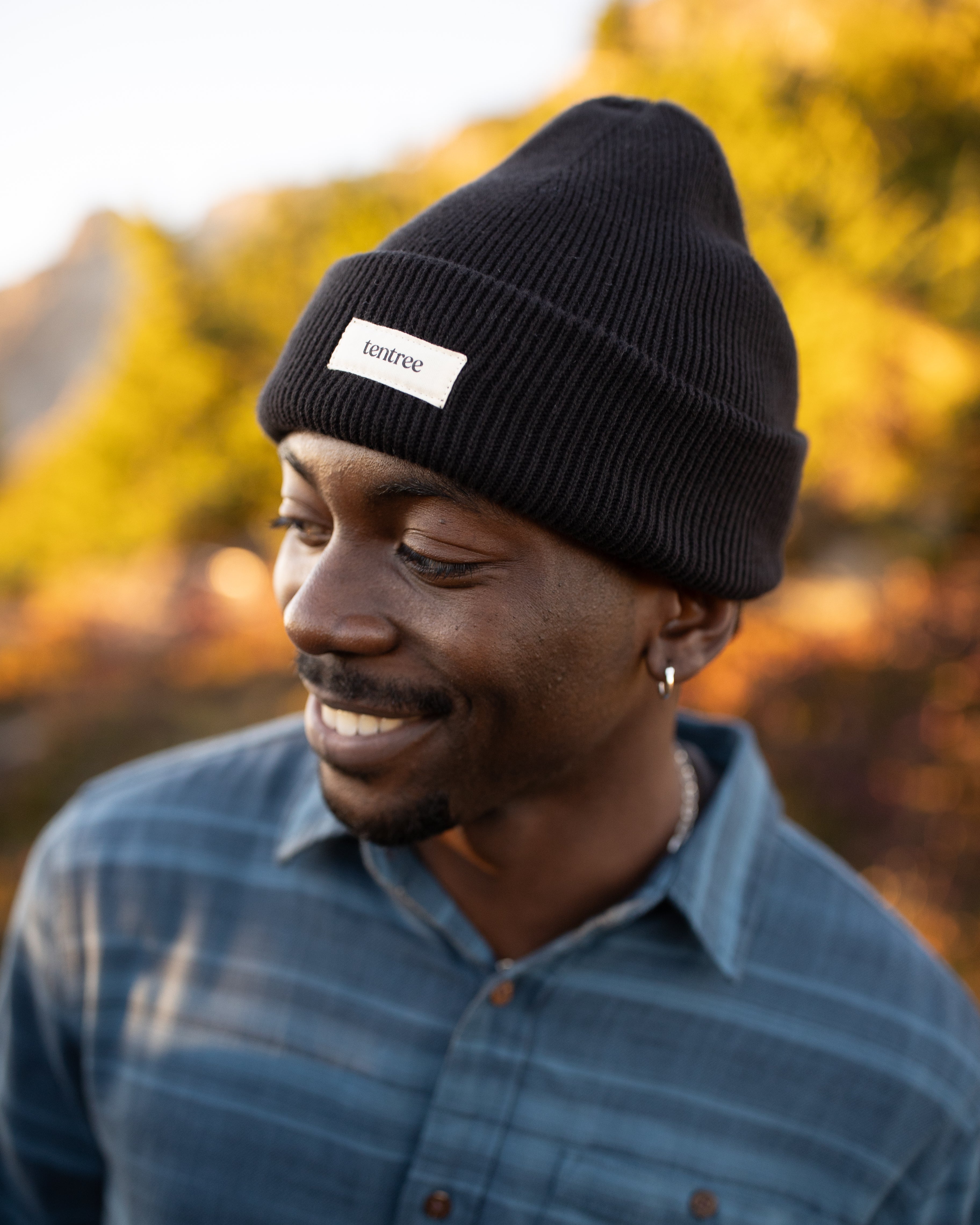 Tentree Alden Beanie - Meteorite Black