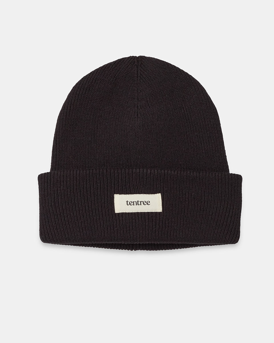 Tentree Alden Beanie - Meteorite Black