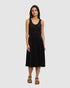 Tentree Women's Stoney Dress - Meteorite Black