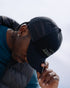Tentree Backwoods Embroidery Altitude Hat - Meteorite Black Ashwood