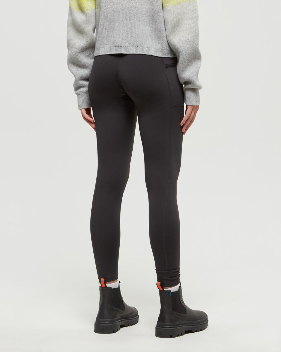 Tentree Women's Atlin Legging - Meteorite Black