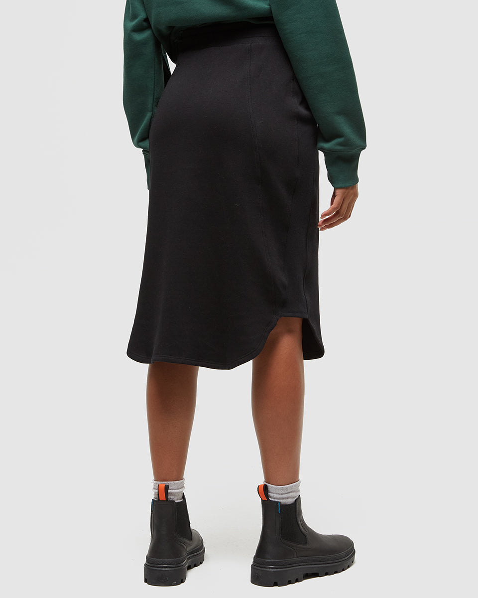 Tentree Women's Montrose Skirt - Meteorite Black