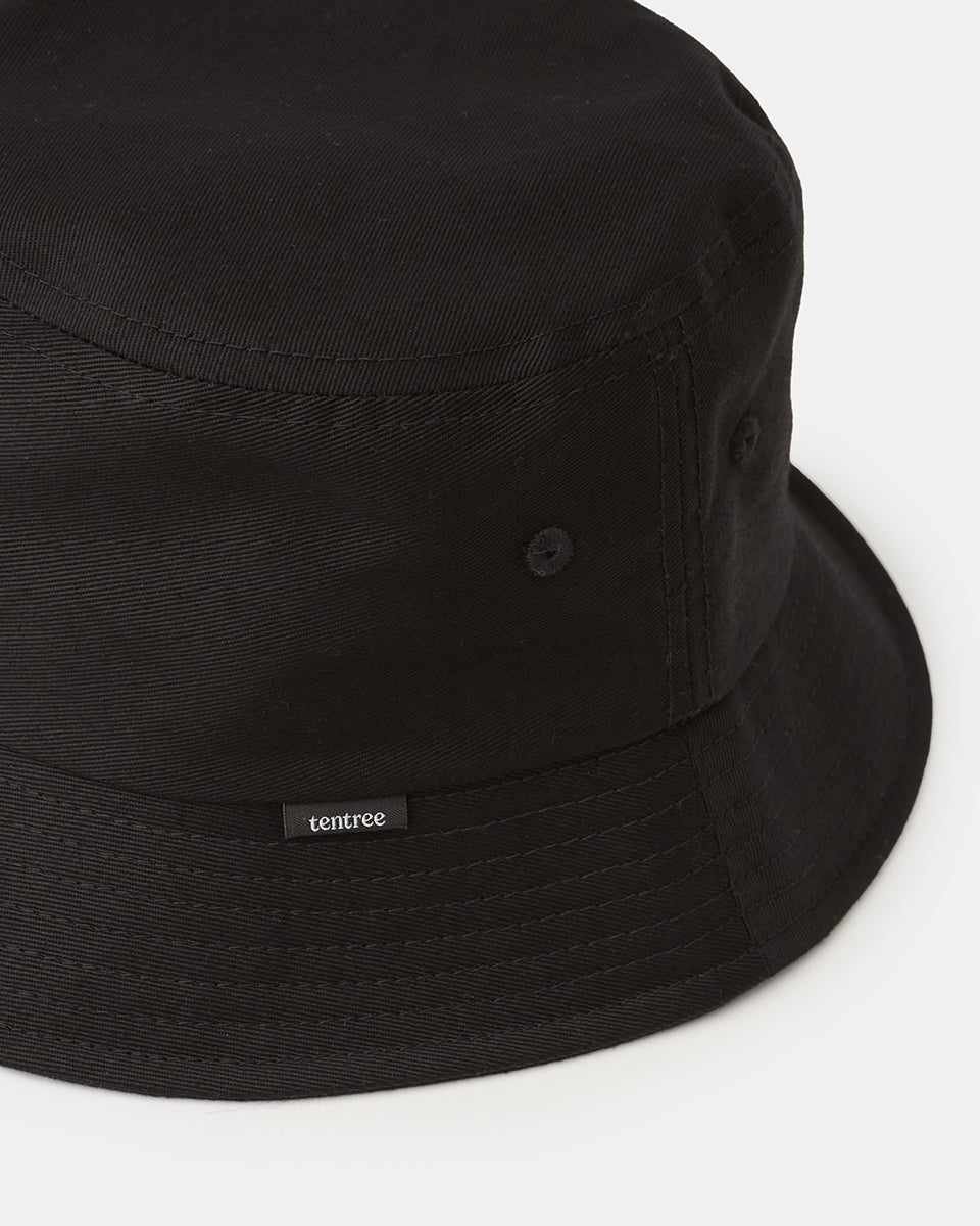 Tentree Kids Bucket Hat - Meteorite Black
