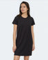 Tentree Women's TreeBlend T-Shirt Dress - Meteorite Black