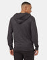 Tentree Men's Active Soft Knit Zip Up - Meteorite Black Obsidian Melange
