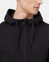 Tentree Organic Cotton Zip Hoodie - Meteorite Black
