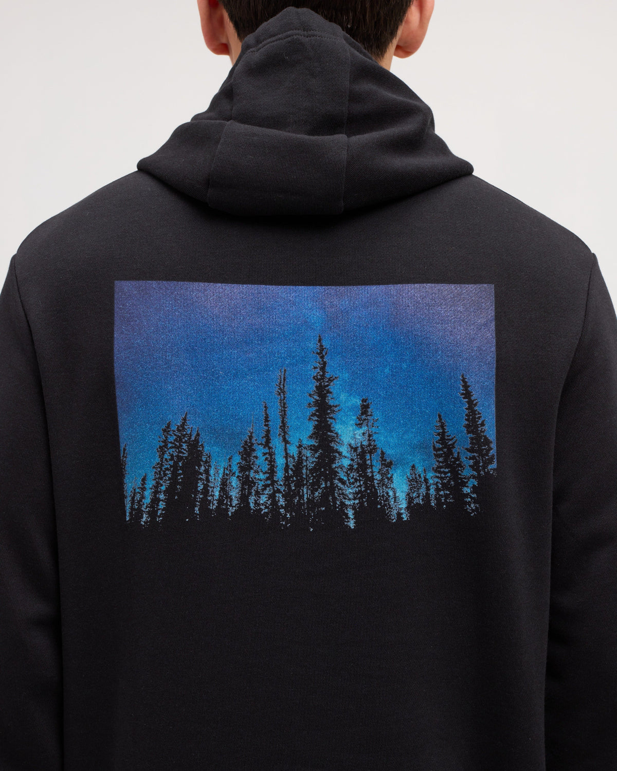 Tentree Men's Parks Midnight Forest Hoodie - Meteorite Black Midnight Forest