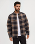 Tentree Men's Willingdon Jacket - Meteorite Black Lumber Plaid