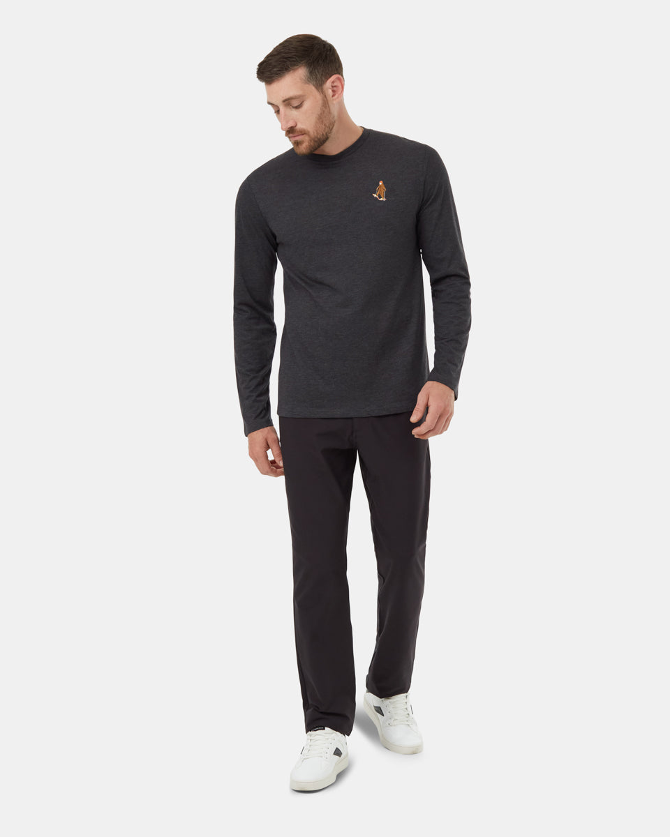 Tentree Men's Sasquatch Longsleeve - Meteorite Black Heather