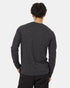 Tentree Men's Hemp Classic Henley Longsleeve - Meteorite Black Heather