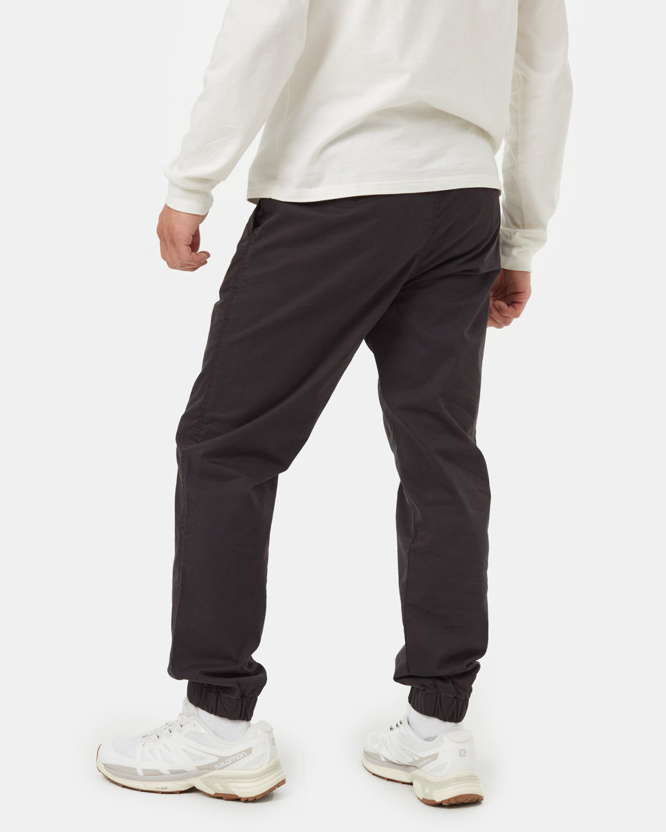 Tentree Twill Classic Jogger - Meteorite Black