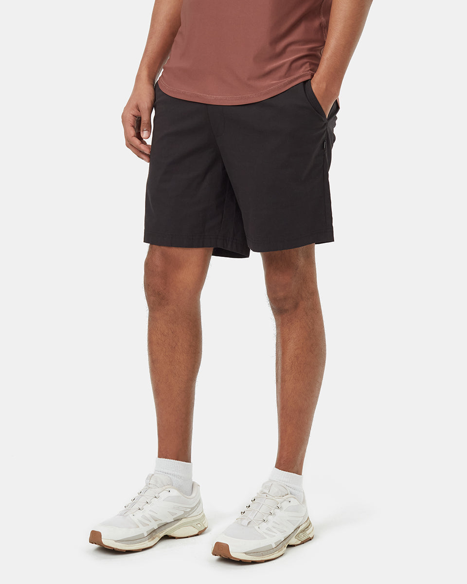 Tentree Men's EcoStretch Cotton 7" Short - Meteorite Black