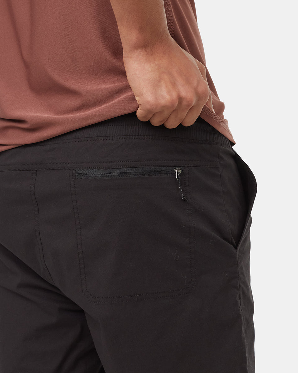 Tentree Men's EcoStretch Cotton 7" Short - Meteorite Black