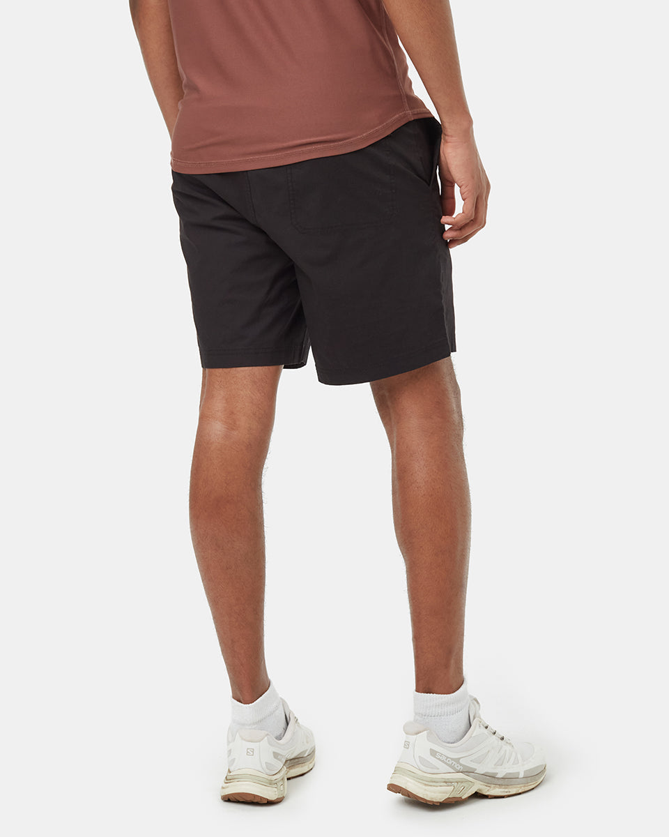 Tentree Men's EcoStretch Cotton 7" Short - Meteorite Black