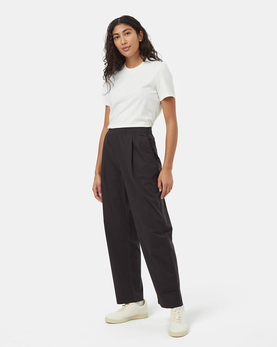 Tentree Women's EcoStretch Cotton Pant - Meteorite Black
