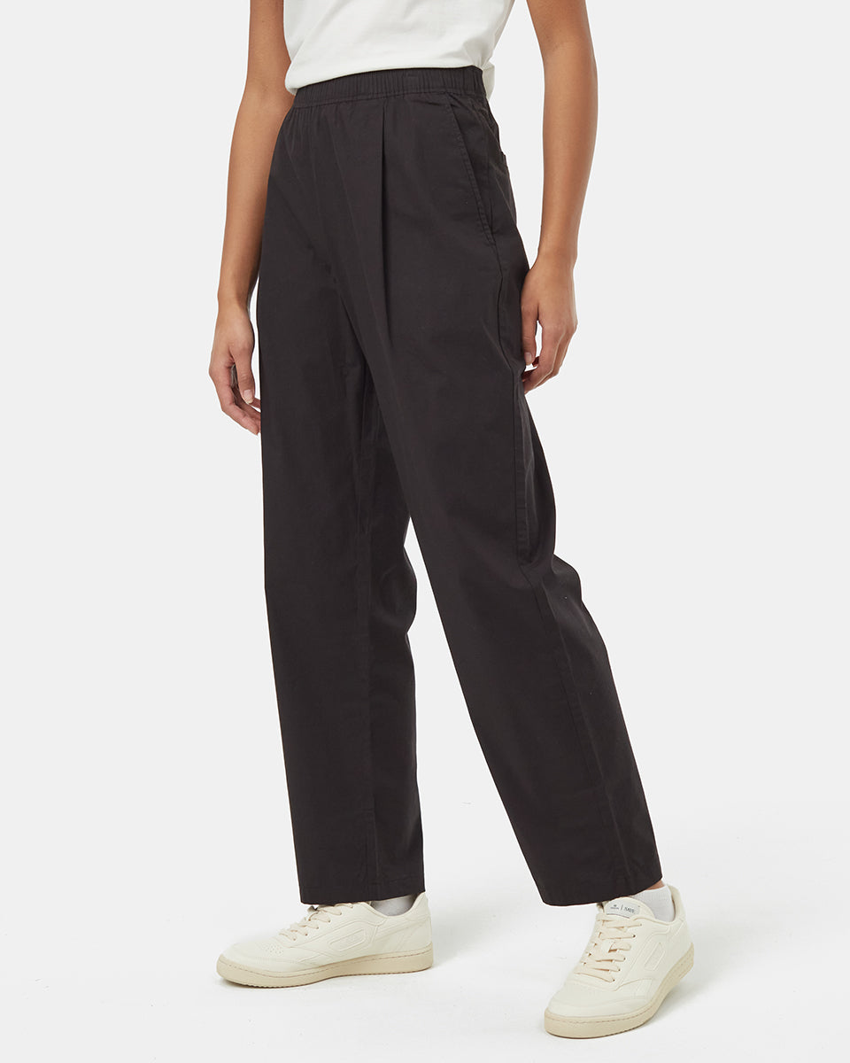 Tentree Women's EcoStretch Cotton Pant - Meteorite Black