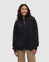 Tentree Women's Finlayson 1/4 Zip - Meteorite Black