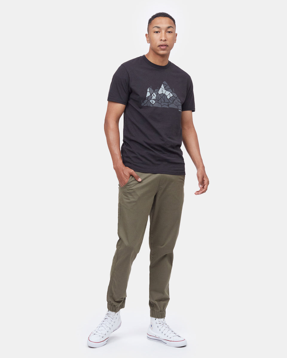 Tentree Bouldering T-Shirt - Meteorite Black