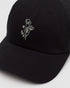 Tentree Flower Embroidery Peak Hat - Meteorite Black Light Moss