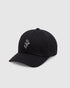 Tentree Flower Embroidery Peak Hat - Meteorite Black Light Moss