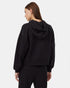 Tentree Women's TreeFleece Sleeve Detail Hoodie - Meteorite Black