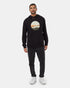 Tentree Men's Artist Portal Hoodie - Meteorite Black Ocean