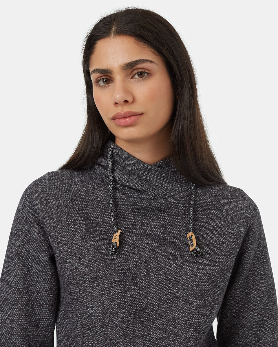 Tentree Burney Hoodie - Meteorite Black Marled