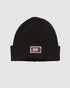 Tentree Kurt Maple Beanie - Meteorite Black Crimson
