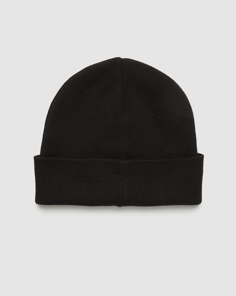 Tentree Kurt Maple Beanie - Meteorite Black Crimson