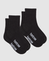 Tentree Cortes Socks (2-Pack) - Meteorite Black Meteorite Black