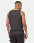 Tentree Men's Active Soft Knit Light Tank - Meteorite Black Obsidian Melange
