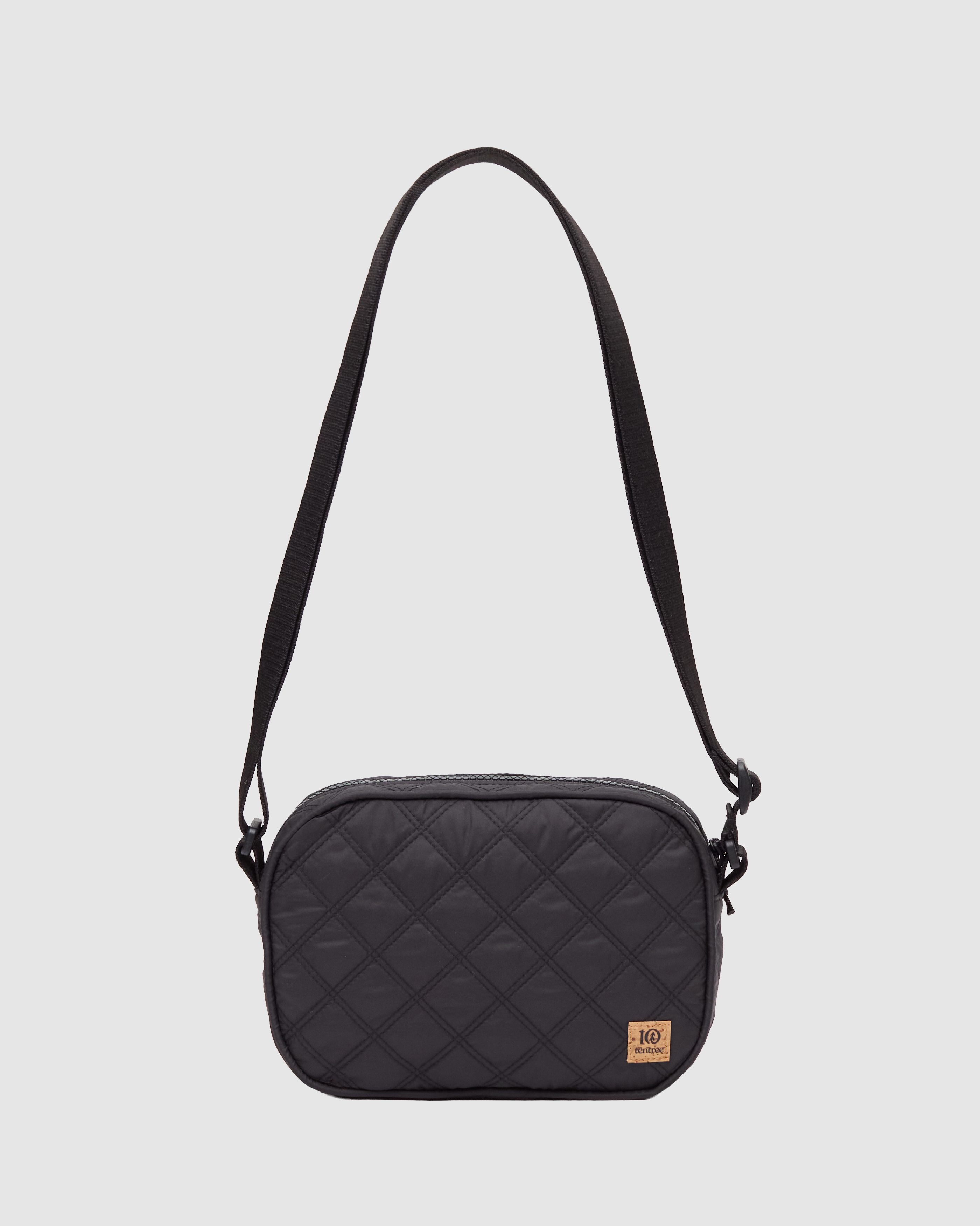 Tentree Mackenzie Quilted Bag - Meteorite Black