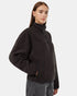 Tentree Women's Recycled MicroFleece 1/4 Snap - Meteorite Black