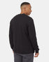 Tentree Men's SoftTerry Light Button Front Cardigan - Meteorite Black