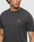 Tentree Men's Soccer Sasquatch T-Shirt - Meteorite Black Heather Soccer