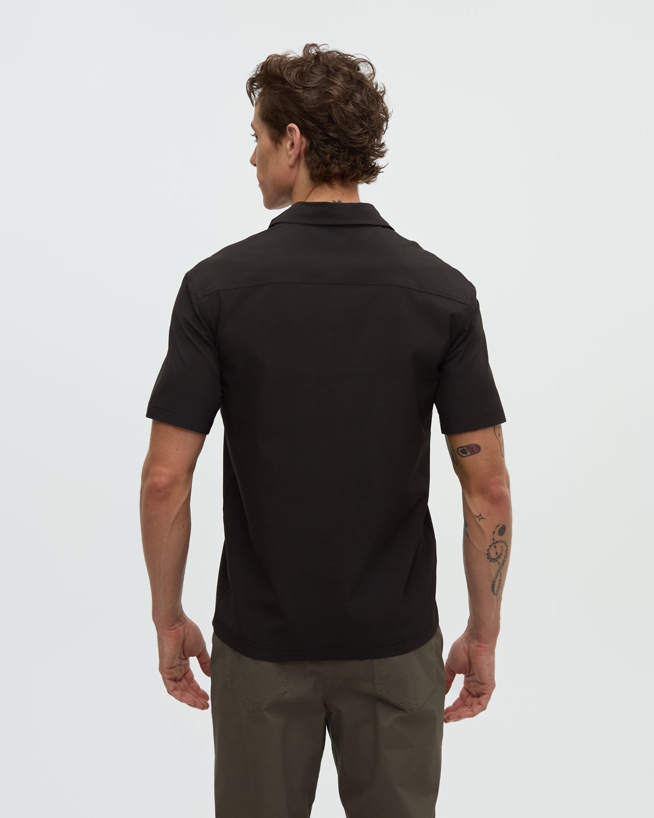 Tentree Men's Hurst Shirt - Meteorite Black