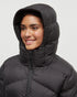 Tentree Women's Harwood Puffer - Meteorite Black