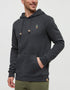 Tentree Men's Sasquatch Hoodie - Meteorite Black Heather Hockey
