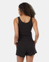 Tentree Women's TreeWaffle Notch Tank - Meteorite Black