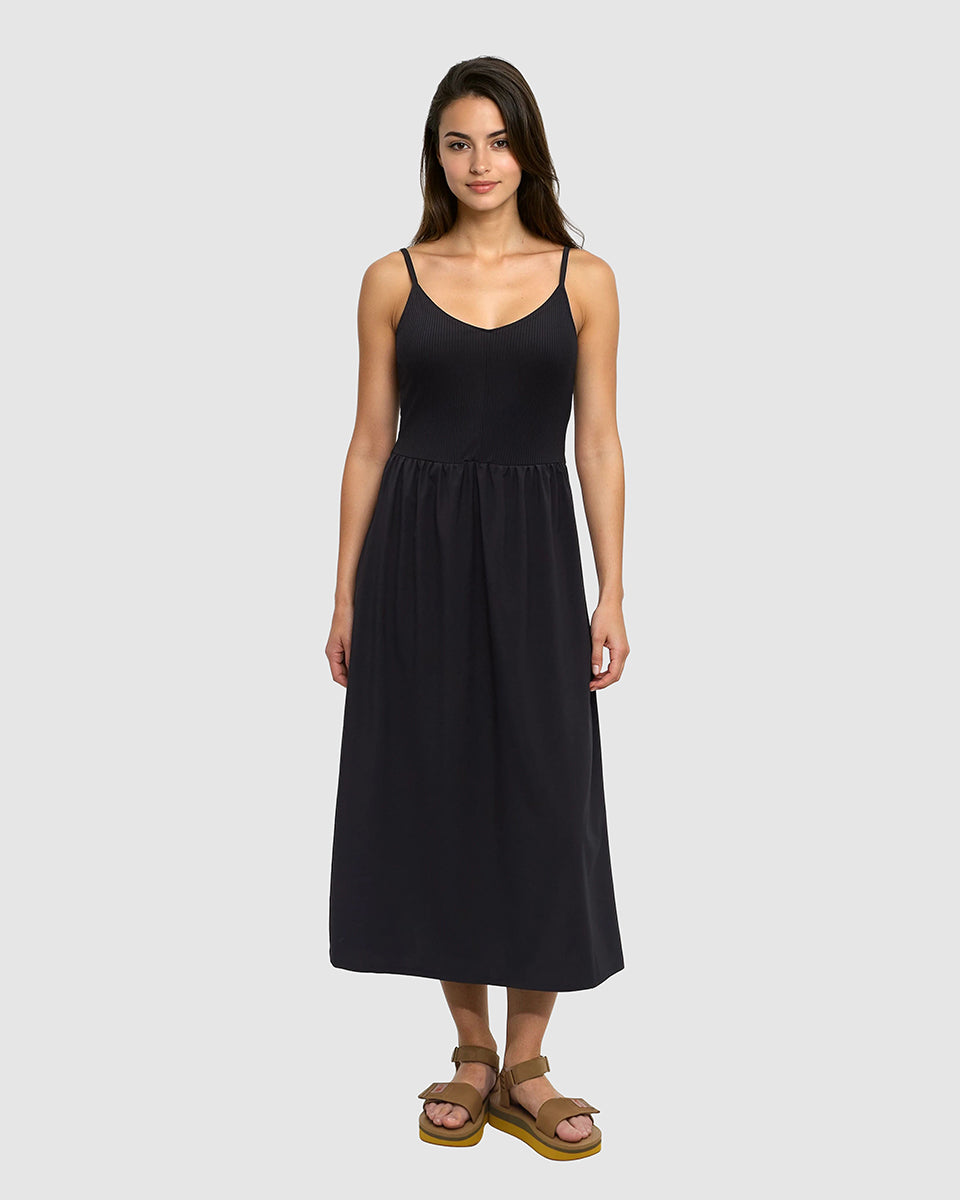 Tentree Women's Juneau Dress - Meteorite Black