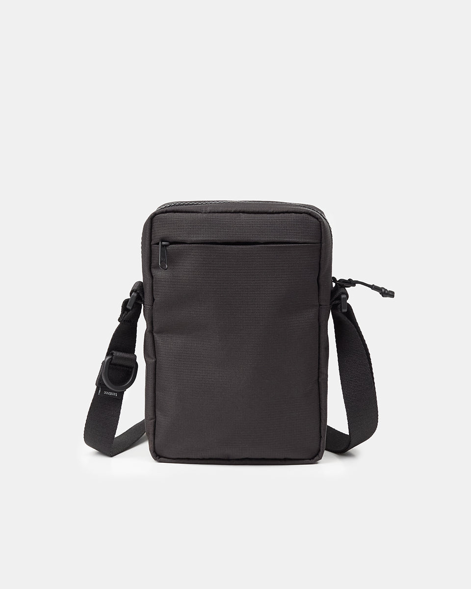 Tentree Ripstop Crossbody Bag - Meteorite Black
