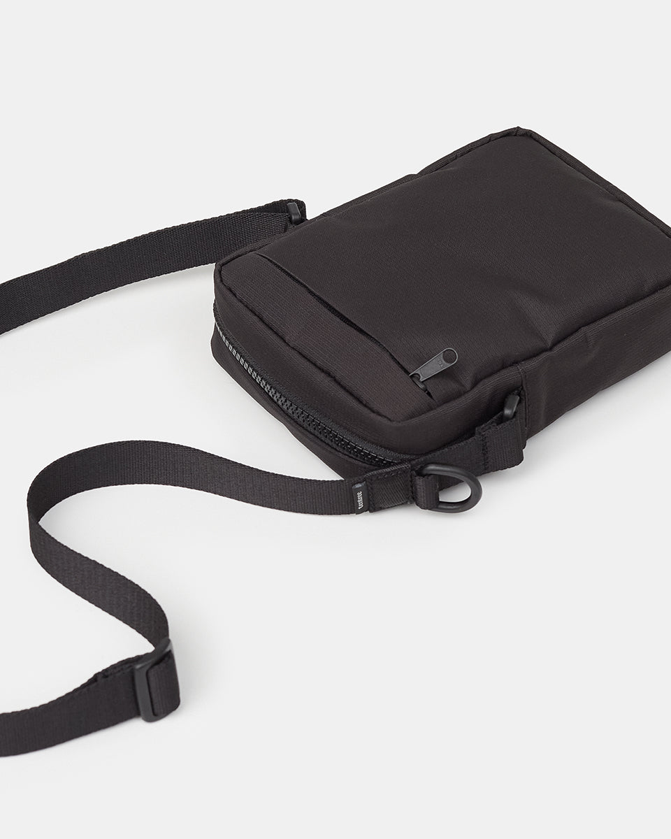 Tentree Ripstop Crossbody Bag - Meteorite Black