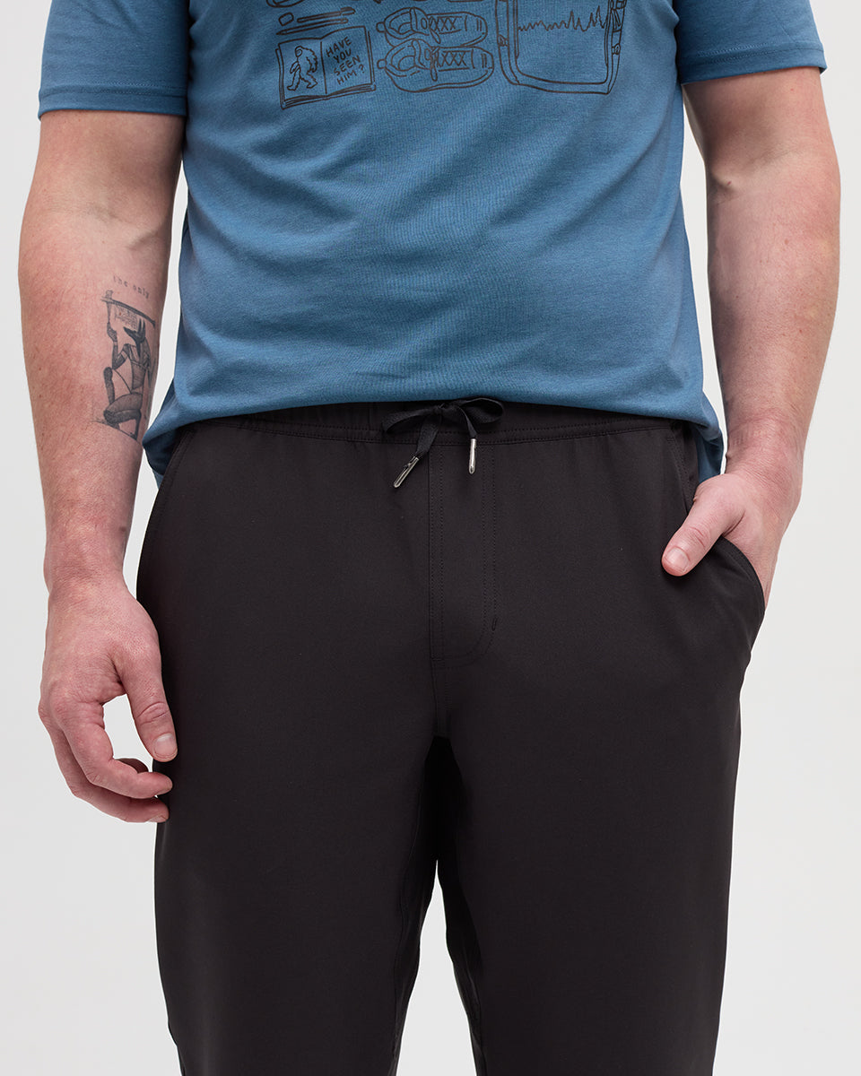Tentree Men's Simcoe Pant - Meteorite Black