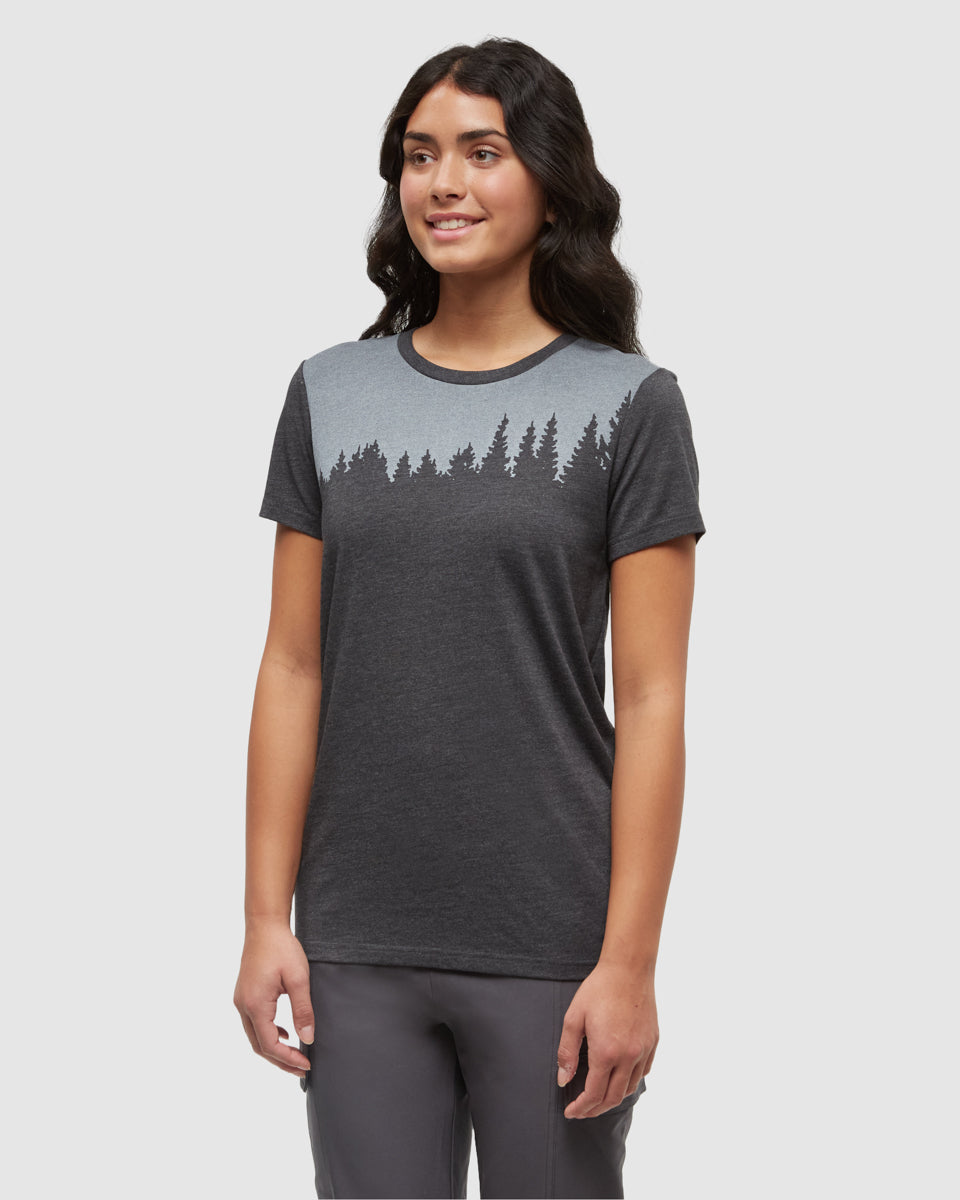 Tentree Juniper T-Shirt - Meteorite Black Heather