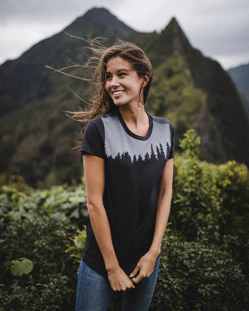 Tentree Juniper T-Shirt - Meteorite Black Heather